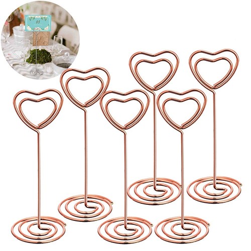 Pcs place card holders - 6,