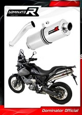 XT 660 Z TENERE Exhaust OVAL Dominator Racing silencer muffler 2008 2009 2010