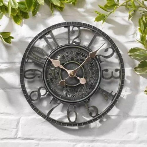 Outdoor garden clock - outdoor,