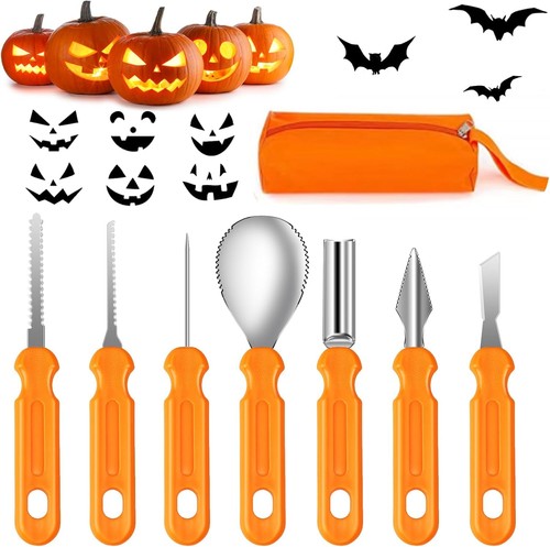Halloween pumpkin carving - halloween,