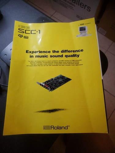 Roland scc sound card - roland,