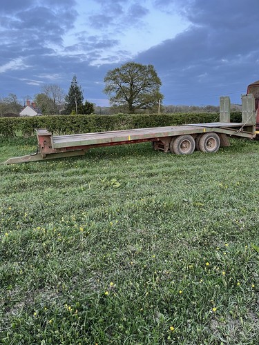 36ft low loader - loader, 19ton