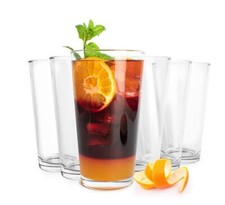 6 cocktail glasses 460ml drinking glasses juice glasses tea glasses glasses coffee glasses 