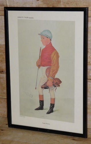 Antique framed vanity fair - framed,