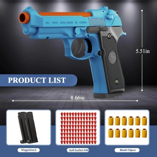 Soft bullet toy gun - soft,