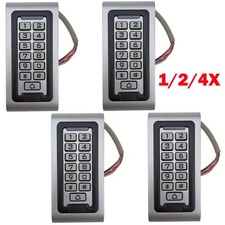 Outdoor Access Control Backlit Keypad RFID Reader Password Security Door Entry