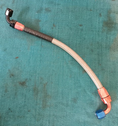 Universal turbo oil drain line - oil,