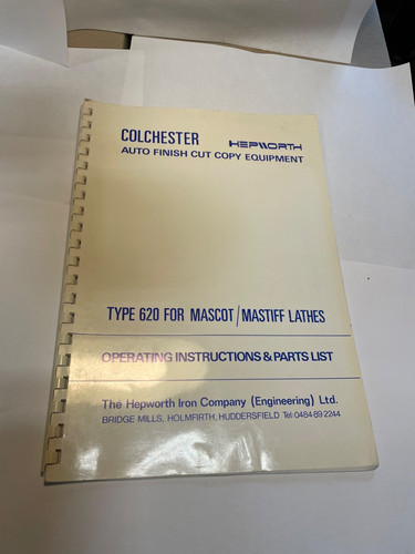 Colchester hepworth 620 - hepworth,