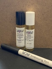 Seth Apter Embossing Brush And WOW! Ink Pad Refill/freestyle Tool WITH FREE PEN