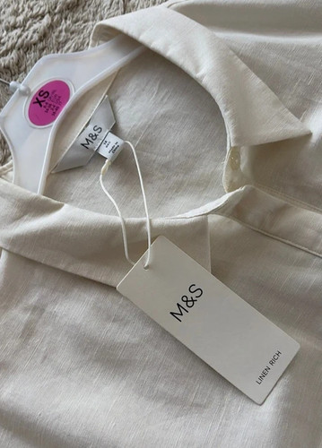 Linen dress - m&s,