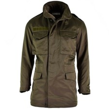 Original Austrian Army Combat M65 Jacket OD Military Olive Drab Parka Combat NEW
