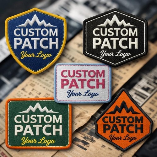 Custom embroidered patches - embroidered,