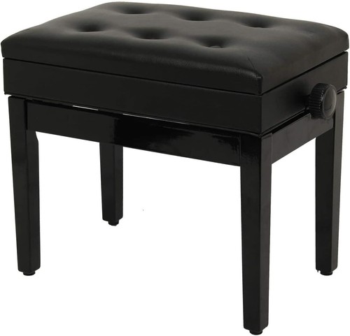 Doubleblack piano bench - piano, table