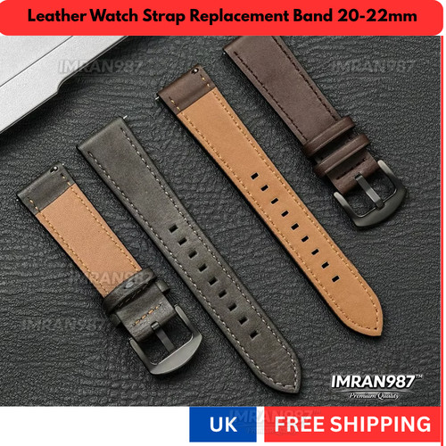 Leather watch strap - leather,