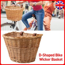 Rattan Bicycle Front Basket