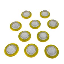 ARAG Yellow 80 Mesh Cup Type Crop Sprayer Nozzle Filter 10 Pack Allman Hardi etc