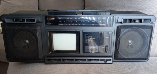 Matsui 5566tv tv boombox - matsui, sx-5566tv-a