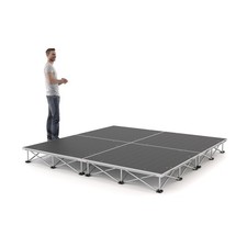 PD X-Lite750 Portable Stage Platform Modular Riser System - 1m x 1m x 20cm