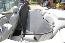 Wind deflector with quick