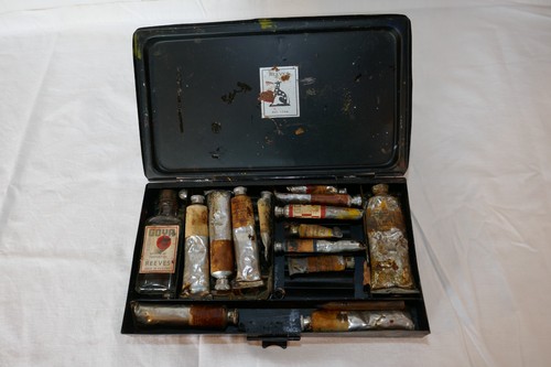 Vintage reeves oil paint - vintage,
