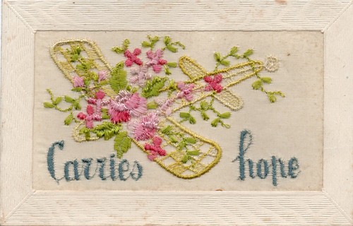 Ww1 patriotic embroidered - ww1,