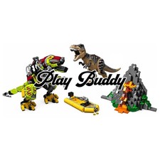 T. Rex vs Dino-Mech Battle