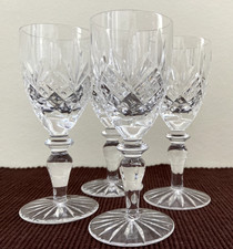 Edinburgh Crystal Balmoral Pattern 4 Liqueur Glasses – Excellent Condition