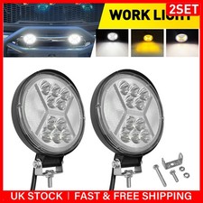 4x LED Work Light Bar Flood