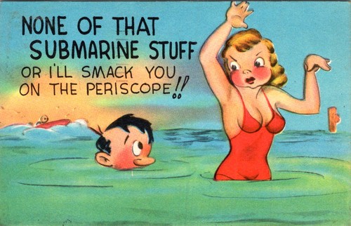 Humor submarine periscope - humor,