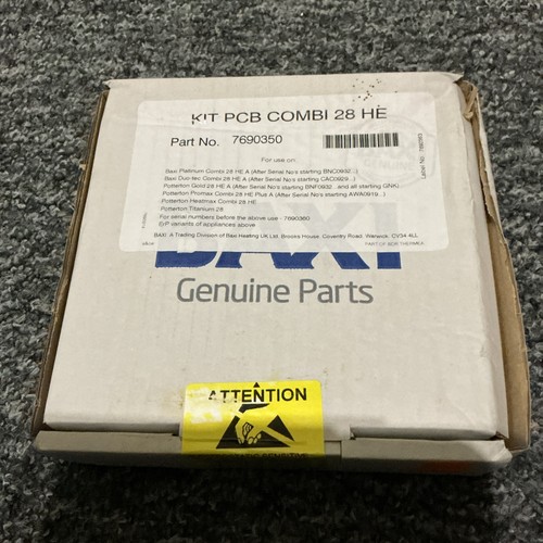 Baxi pcb kit for combi - kit,