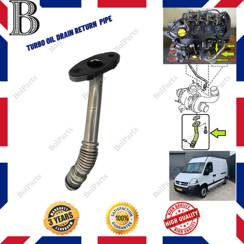 Turbo oil drain return pipe - turbo,