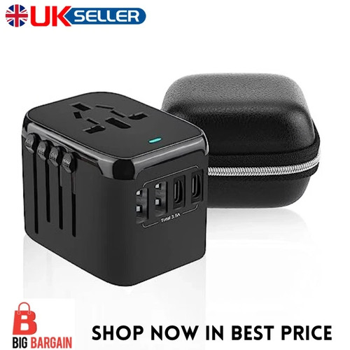 Universal travel adapter - universal,
