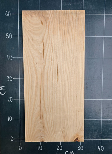 Kiln dried planed ash slab - ash,