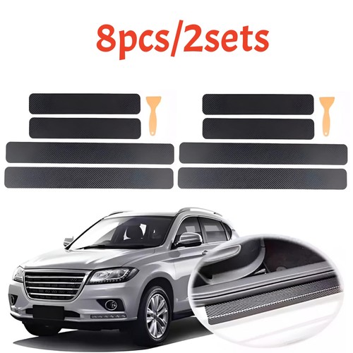 Car scuff plate black carbon - 8,