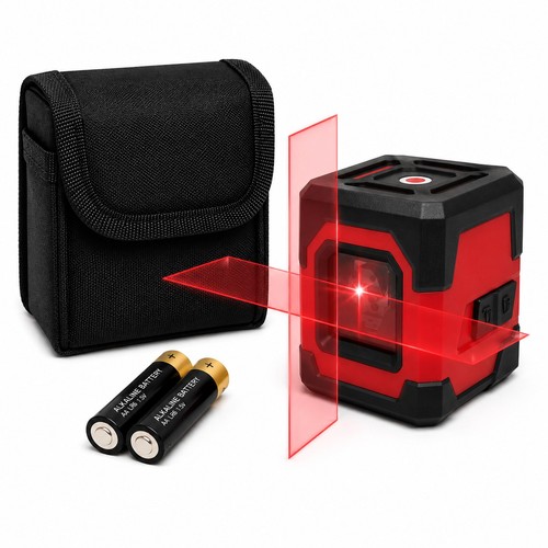 Cross line laser level self - line,