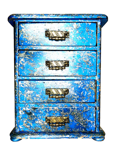 Vintage blue marble japanese - vintage,