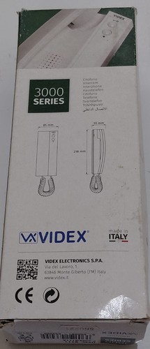 Videx 3111 audio handset with - videx,