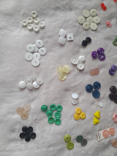 Job lot buttons variety - job, of