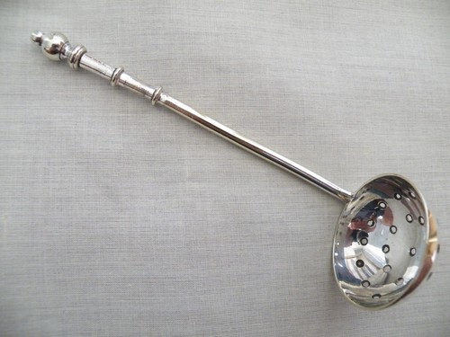 Antique white metal - metal, pervorated