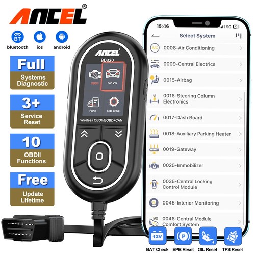 Bluetooth obd2 code reader fit - reader,