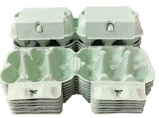 100 MINT GREEN EGG BOXES