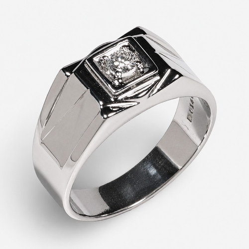18ct white gold diamond - 18ct,