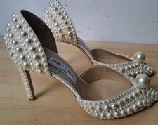 Jimmy Choo Women's White Satin