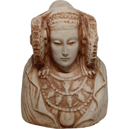 Lady elche bust terracotta - of,