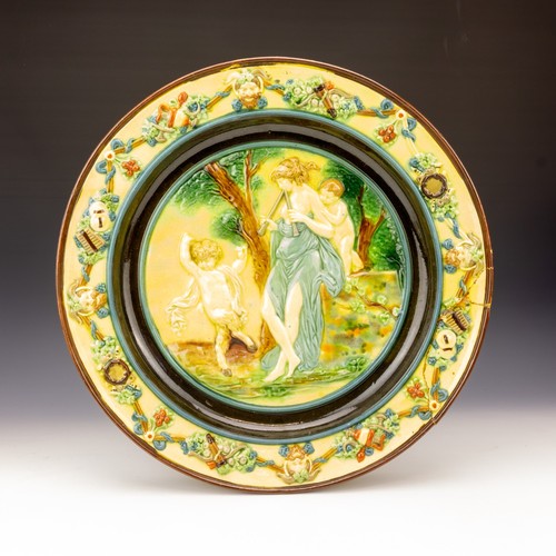 Antique continental majolica - continental,