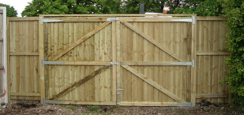 Wooden driveway gates heavy - driveway,