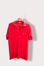 Vintage Lacoste Chemise red polo shirt XL| SKU 2670