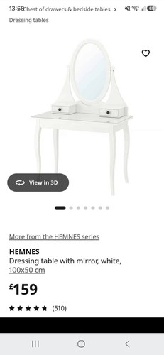 Ikea hemnes white dressing - ikea,