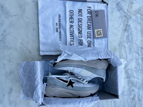 Golden goose running sole - golden,