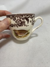 Vintage Spode 'Woodland' Tea Cup Pheasant/Quail/Snipe